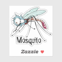 Mosquito cartoon mosquito