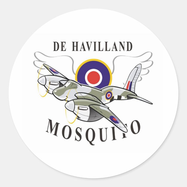 Adesivo mosquito de havilland (Frente)
