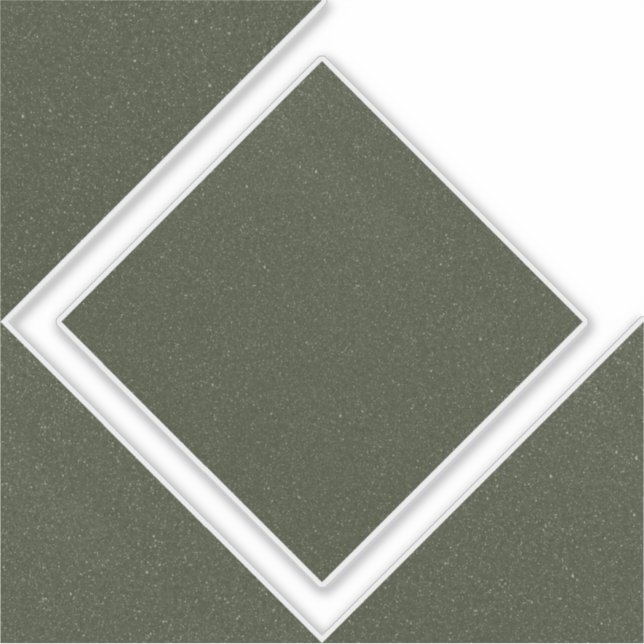 Adesivo Moss Green Hollow Diamond Vinyl Sticker (Frente)