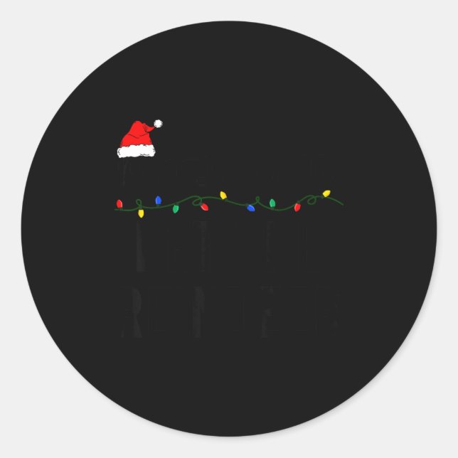 Adesivo Most Likely To Pet The Reindeer Matching Family Gr (Frente)