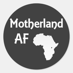 Adesivo Motherland AF Orots Pride Africanos