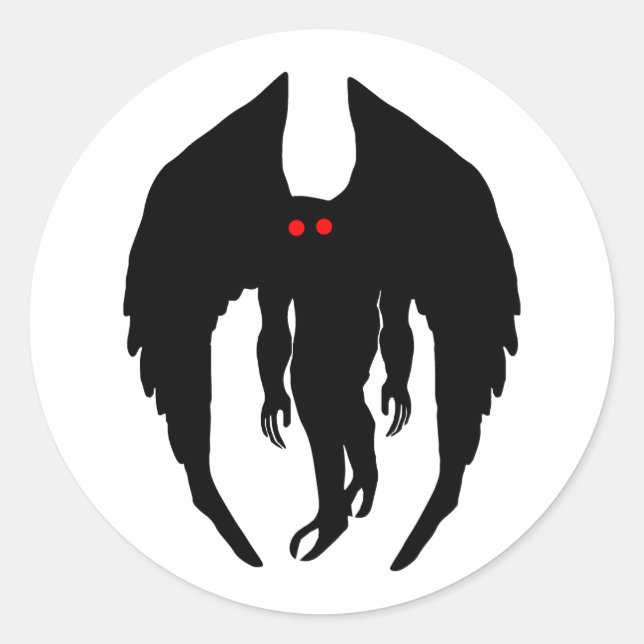 Adesivo Mothman Cryptid (Frente)