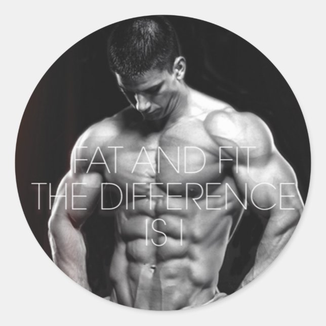 Adesivo Motivação de Gym de Workout de malhação (Frente)