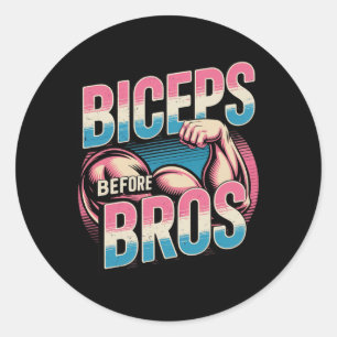 Adesivo Motivação Engraçada Giro Humor Biceps ganha Biceps
