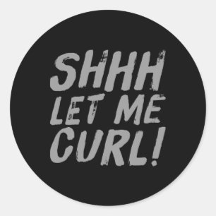 Adesivo Motivational Funny Gym Humor Biceps ganha Shell