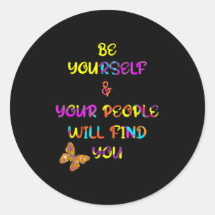 Adesivo Motivational Positive Be Graphic Design Inspiratio