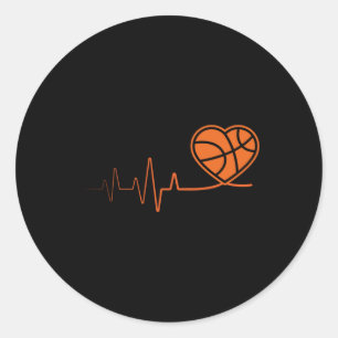 Adesivo Motivo desportivo de pulsação de basquete