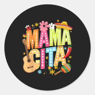 Adesivo Motivo do Cinco De Maio Mamacita Mexicana Mama Cit