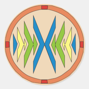 Adesivo Motivo índio theme native american