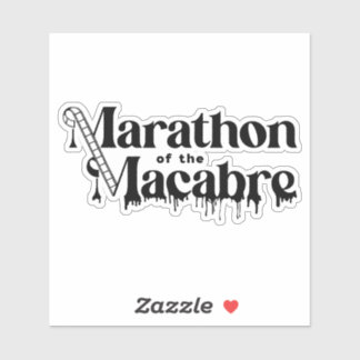 Adesivo MOTM24 - Logotipo preto em branco