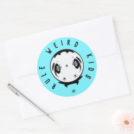 Adesivo Moto esquisito (regra das crianças estranhas) 3