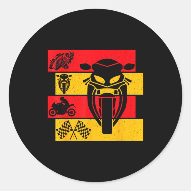 Adesivo Moto Gp Motorcycle Gp Racing Motorcycles Biker Boy (Frente)