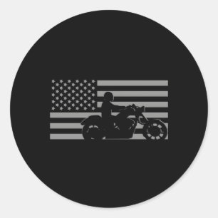 Adesivo Motocicleta American Flag