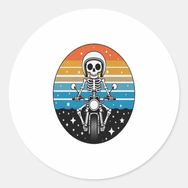 Adesivo Motocicleta de pilotagem (Frente)