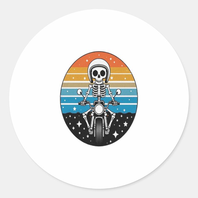 Adesivo Motocicleta de pilotagem (Frente)