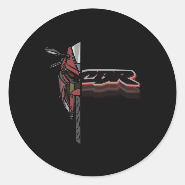 Adesivo Motocicleta Fireblade Cbr (Frente)