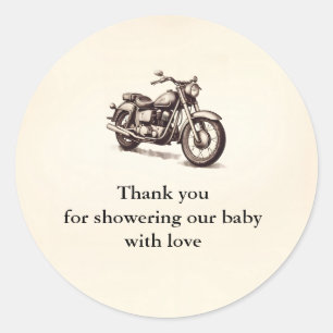 Adesivo Motocicleta Obrigado Stickers