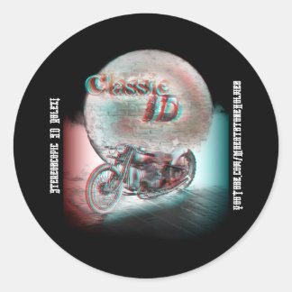 Adesivo Motociclo 3D clássico