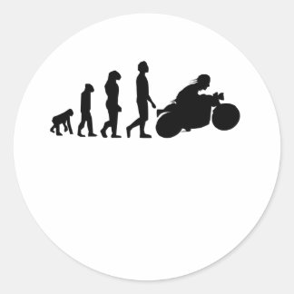 Adesivo Motociclo de evolução de Biker