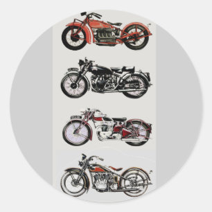 ADESIVO MOTOCICLOS DE VINTAGEM