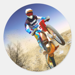 Adesivo Motocross do Wheelie do deserto