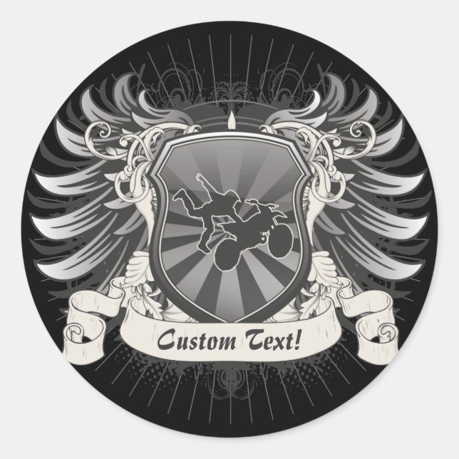 Adesivo Motocross Stunt Crest (Frente)