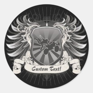 Adesivo Motocross Stunt Crest