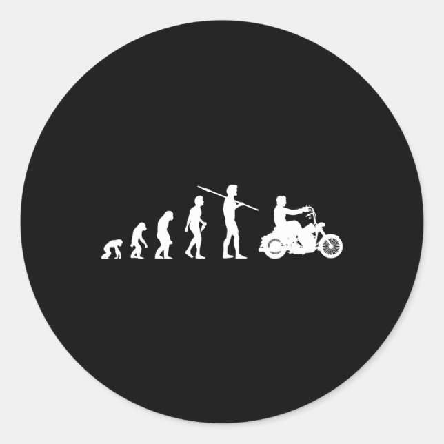 Adesivo Motomotociclista em evolução (Frente)