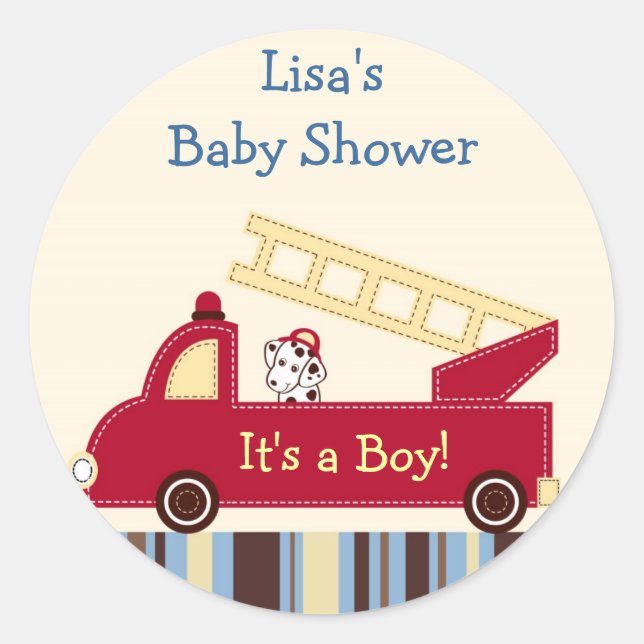 Adesivo Motor 27 Fire Truck Envelope Vedantes (Frente)