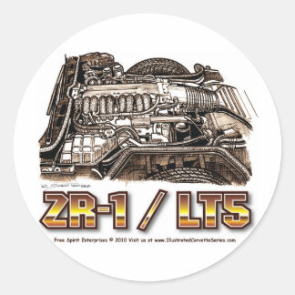 Adesivo Motor Corvette ZR1/LT5 320