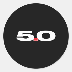 Adesivo Motor Coyote 50L S197 Foxbody Sn95