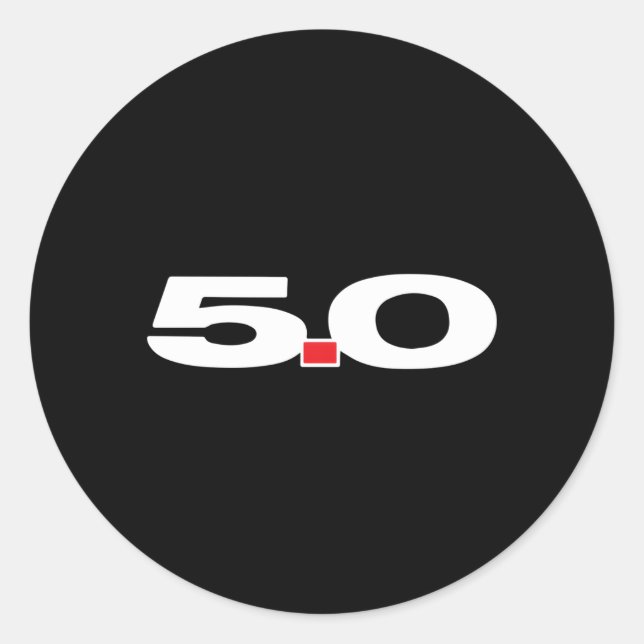 Adesivo Motor Coyote 50L S197 Foxbody Sn95 (Frente)