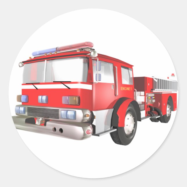 Adesivo Motor de incêndio (Frente)