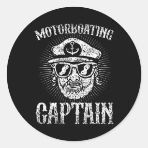 Adesivo Motorbote Capitão Motorboat Motorboat Motorboat Mo