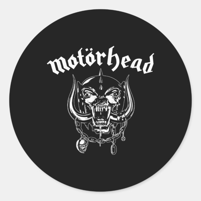 Adesivo Motörhead - Flat Warporco Slate (Frente)