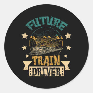Adesivo Motorista de locomotivas a vapor Futuro