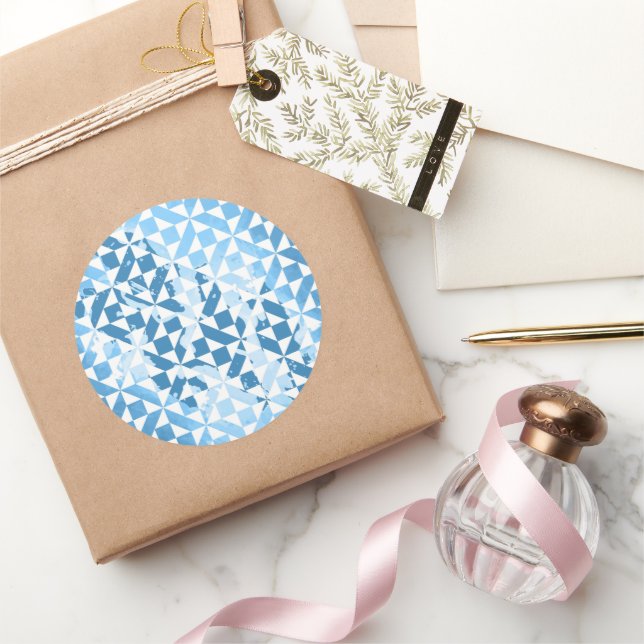 Adesivo Motoses de aquarela (Presentear)