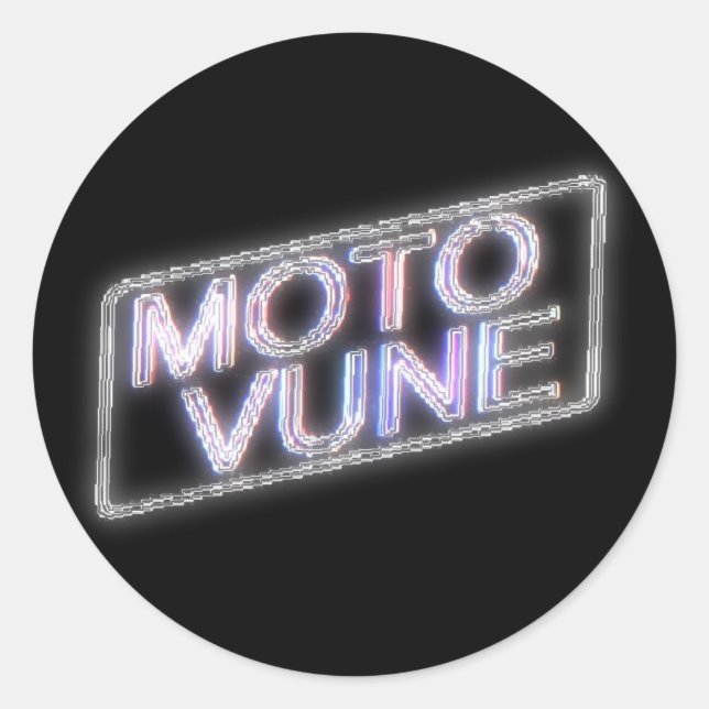 Adesivo MOTOVUNE brilhante (Frente)