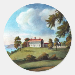 Adesivo Mount Vernon, por Francis Jukes, 1800