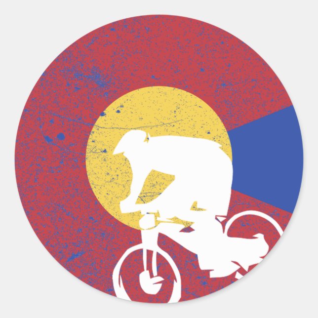 Adesivo Mountain Bike Colorado (Frente)