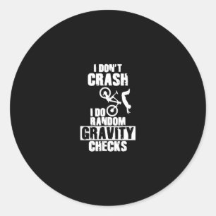 Adesivo mountain bike engraçado mtb crash