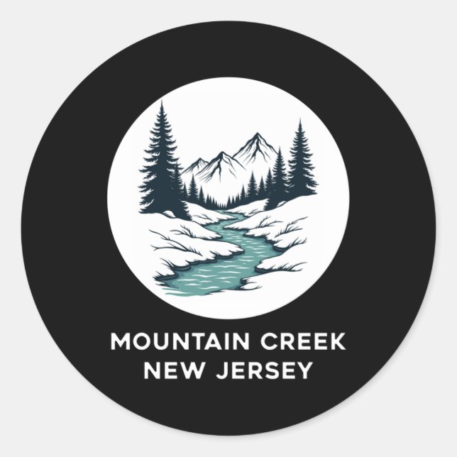 Adesivo Mountain Creek New Jersey Sticker (Frente)