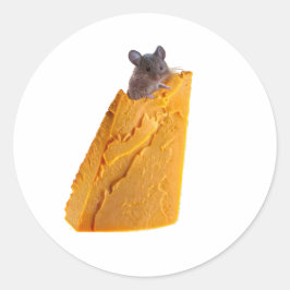 ADESIVO MOUSE E QUEIJO EM VESTIDO