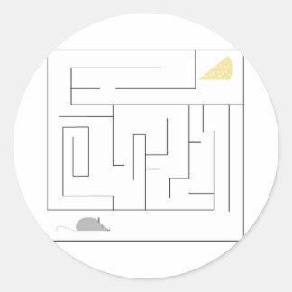 Adesivo Mouse e queijo Maze