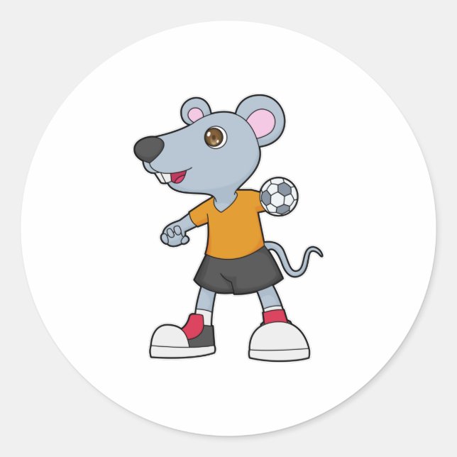 Adesivo Mouse Handball Player Handball (Frente)