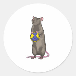 Adesivo Mouse no esporte de handebol