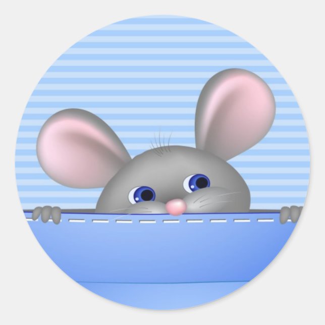 Adesivo Mouse no soquete (Frente)