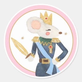 Adesivo Mouse Nutcracker Land Sweet Girl Cupcake de aniver