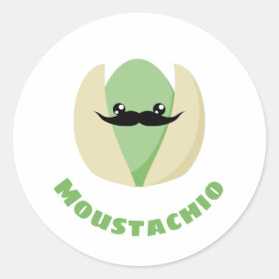 Adesivo Moustachio