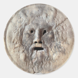 Adesivo Mouth of Truth - La Bocca della Verità, Rome Italy